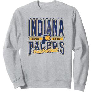 NBA Indiana Pacers Nonstop Action Sweatshirt(Heather Grey)
