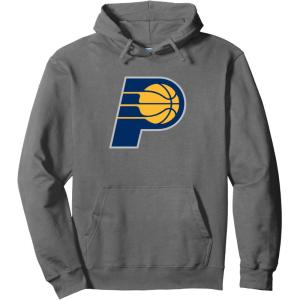 NBA Indiana Pacers Officially Licensed Pullover Hoodie(Asphalt Grey)