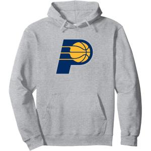 NBA Indiana Pacers Officially Licensed Pullover Hoodie(Heather Grey)