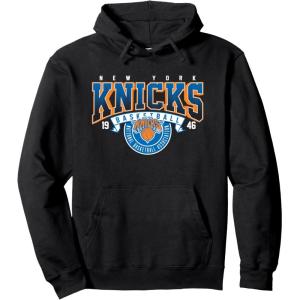 NBA New York Knicks Coming At Ya Pullover Hoodie(Black)