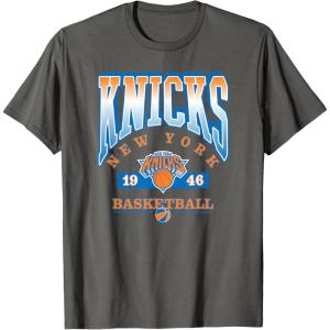 NBA New York Knicks Homecourt Advantage T-Shirt(Asphalt Grey)
