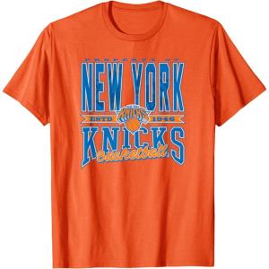 NBA New York Knicks Nonstop Action T-Shirt(Orange)