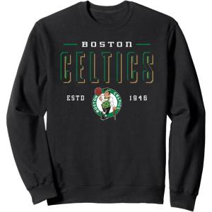 NBA Official Boston Celtics Negative Space Sweatshirt(Black)