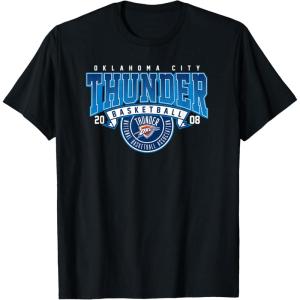 NBA Oklahoma City Thunder Coming At Ya T-Shirt(Black)