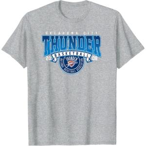 NBA Oklahoma City Thunder Coming At Ya T-Shirt(Heather Grey)
