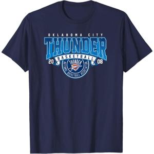 NBA Oklahoma City Thunder Coming At Ya T-Shirt(Navy Blue)