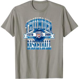 NBA Oklahoma City Thunder Gametime T-Shirt(Slate Grey)