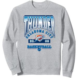 NBA Oklahoma City Thunder Homecourt Advantage Sweatshirt(Heather Grey)