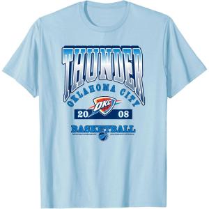 NBA Oklahoma City Thunder Homecourt Advantage T-Shirt(Baby Blue)