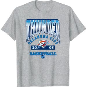 NBA Oklahoma City Thunder Homecourt Advantage T-Shirt(Heather Grey)