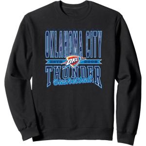 NBA Oklahoma City Thunder Nonstop Action Sweatshirt(Black)