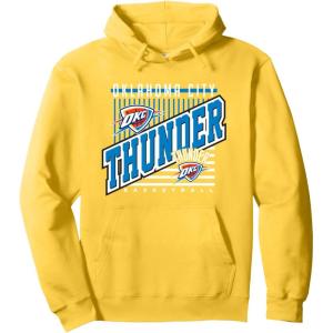 NBA Oklahoma City Thunder Rise Above Pullover Hoodie(Lemon Yellow)