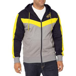 Ultra Game Men’s NBA Official Full Zip Hoodie Sweatshirt(Navy)