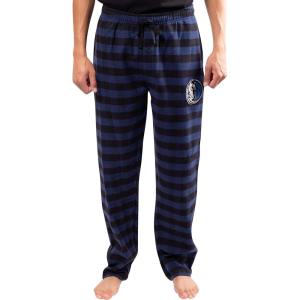 Ultra Game Men’s NBA Official Sleepwear Super Soft Flannel Pajama Loungewear Pants(Dallas Mavericks)