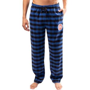 Ultra Game Men’s NBA Official Sleepwear Super Soft Flannel Pajama Loungewear Pants(Detroit Pistons)