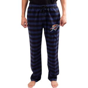 Ultra Game Men’s NBA Official Sleepwear Super Soft Flannel Pajama Loungewear Pants(Oklahoma City Thunder)