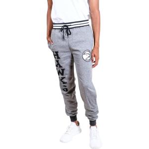 Ultra Game Men’s NBA Official Soft Fleece Active Jogger Sweatpants(Atlanta Hawks)