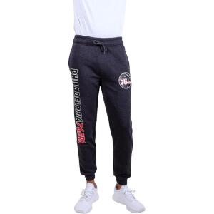 Ultra Game Men’s NBA Official Soft Fleece Active Jogger Sweatpants(Heather Charcoal18)