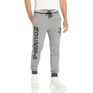 Ultra Game Men’s NBA Official Soft Fleece Active Jogger Sweatpants(Houston Rockets)