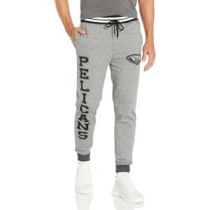 Ultra Game Men’s NBA Official Soft Fleece Active Jogger Sweatpants(New Orleans Pelicans)