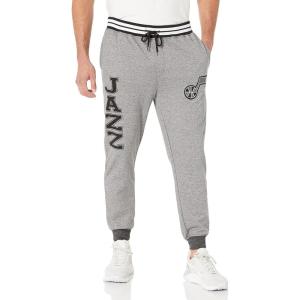 Ultra Game Men’s NBA Official Soft Fleece Active Jogger Sweatpants(Utah Jazz)