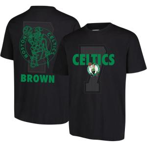 Ultra Game Men’s NBA Official Super Soft Fly High Players T-Shirt(Black)