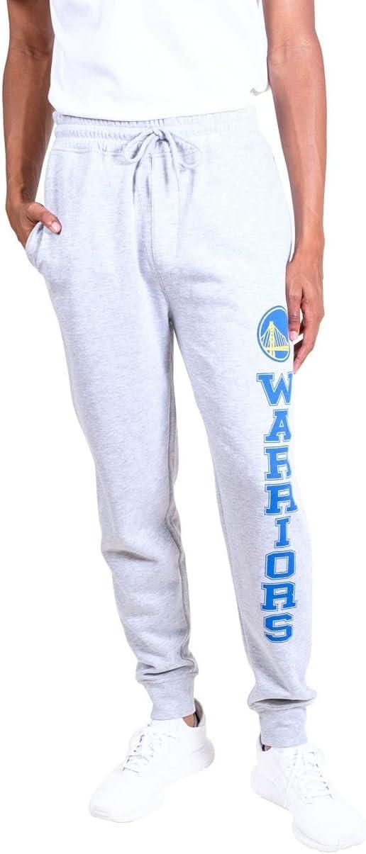imageUltra Game Mens NBA Official Super Soft Team Jogger SweatpantsHeather Gray