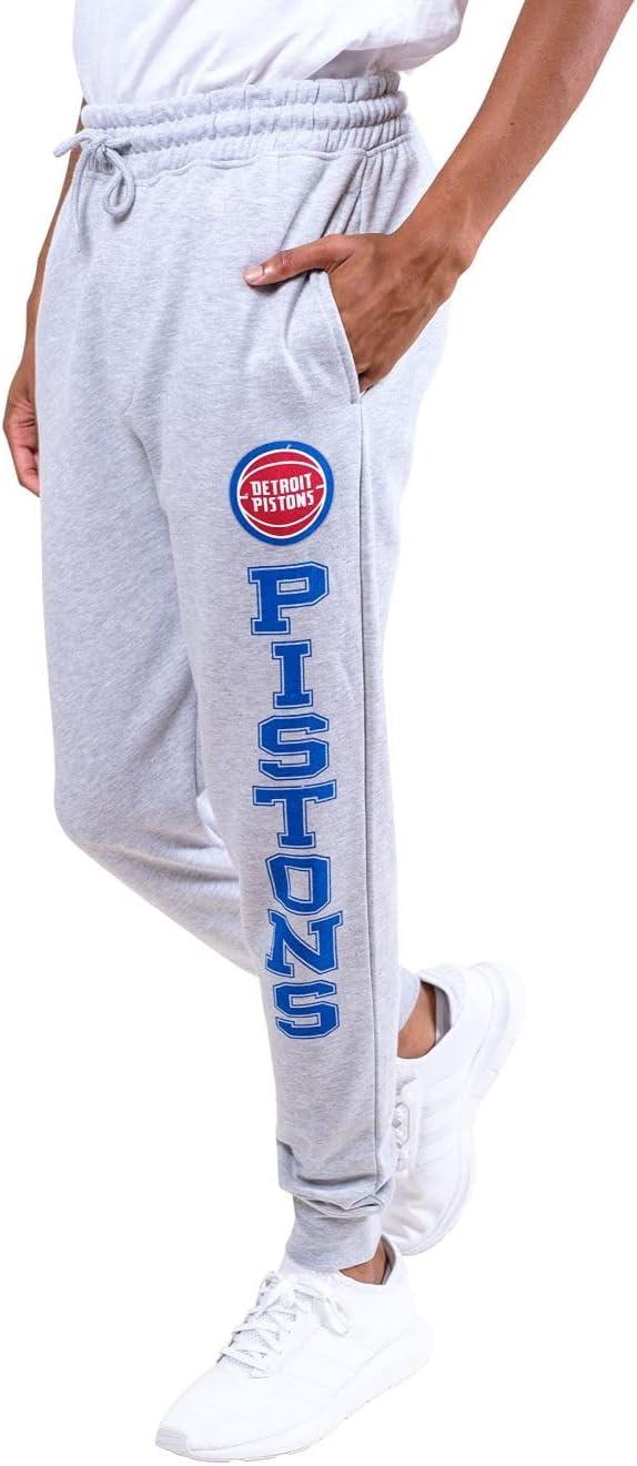 imageUltra Game Mens NBA Official Super Soft Team Jogger SweatpantsHeather Gray