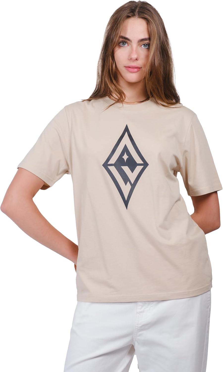 imageUltra Game WNBA Womens WNBA Official Super Soft Fashion TShirtSand