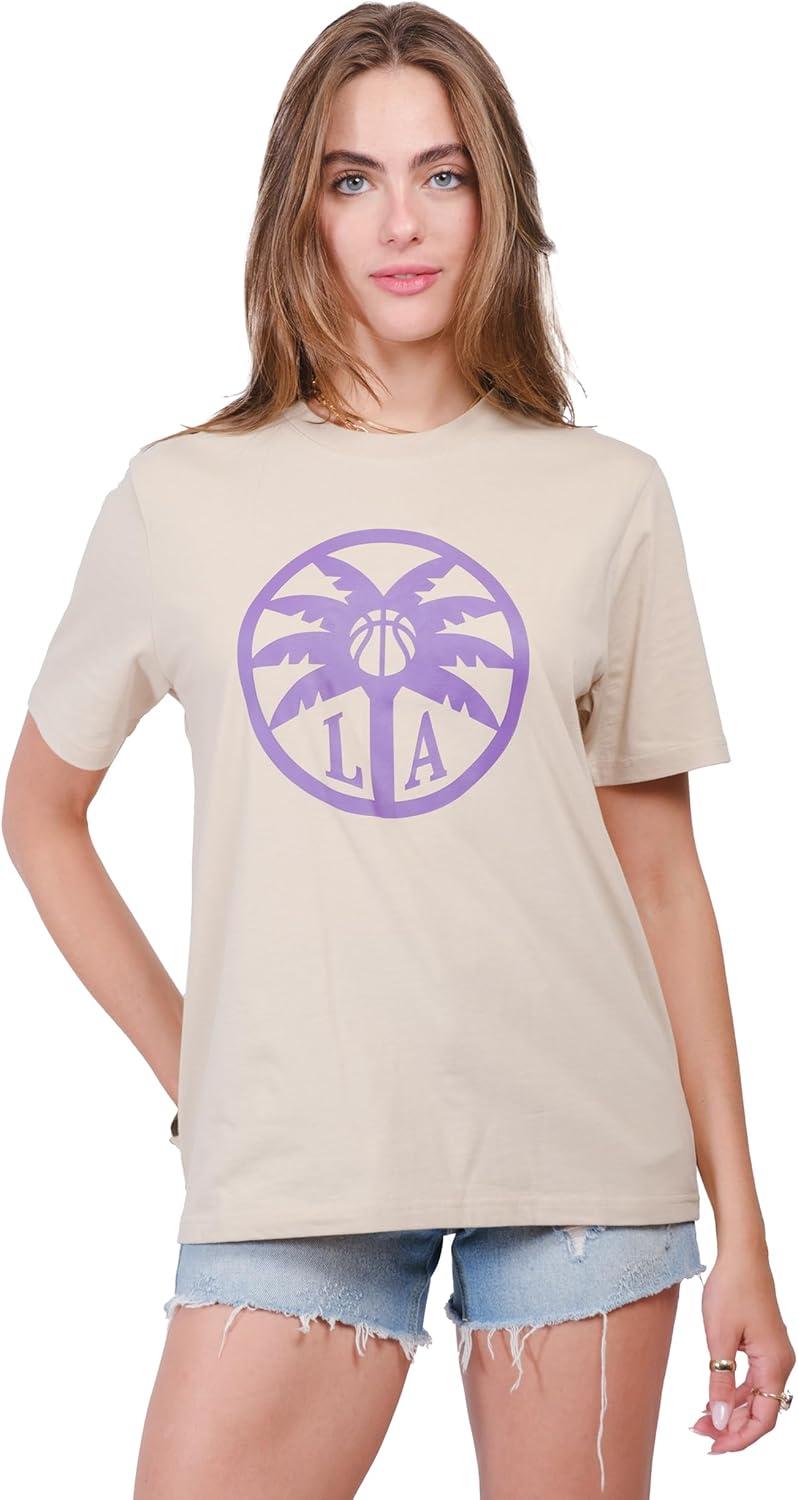 imageUltra Game WNBA Womens WNBA Official Super Soft Fashion TShirtSand