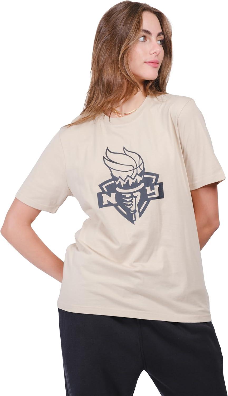 imageUltra Game WNBA Womens WNBA Official Super Soft Fashion TShirtSand
