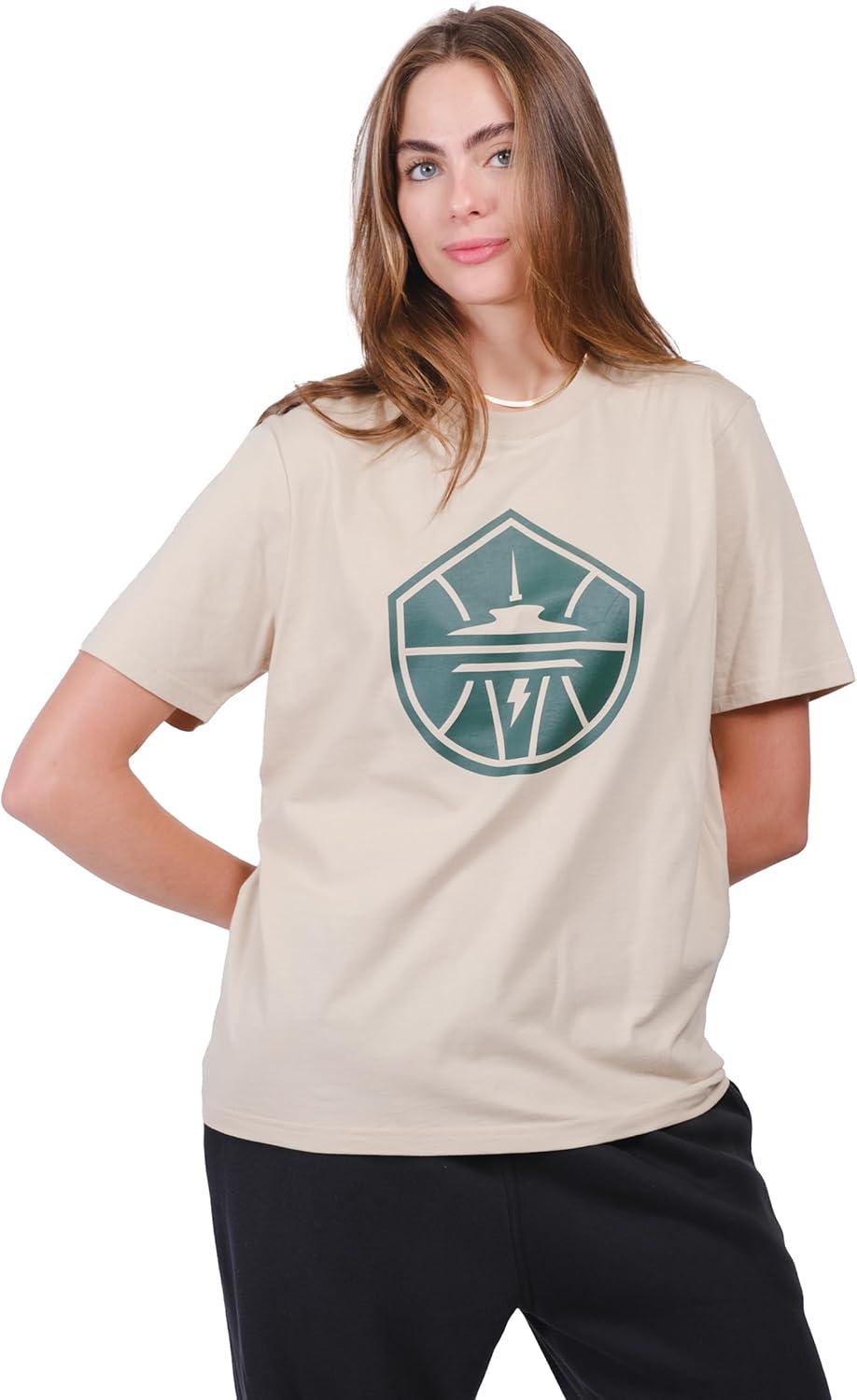 imageUltra Game WNBA Womens WNBA Official Super Soft Fashion TShirtSand
