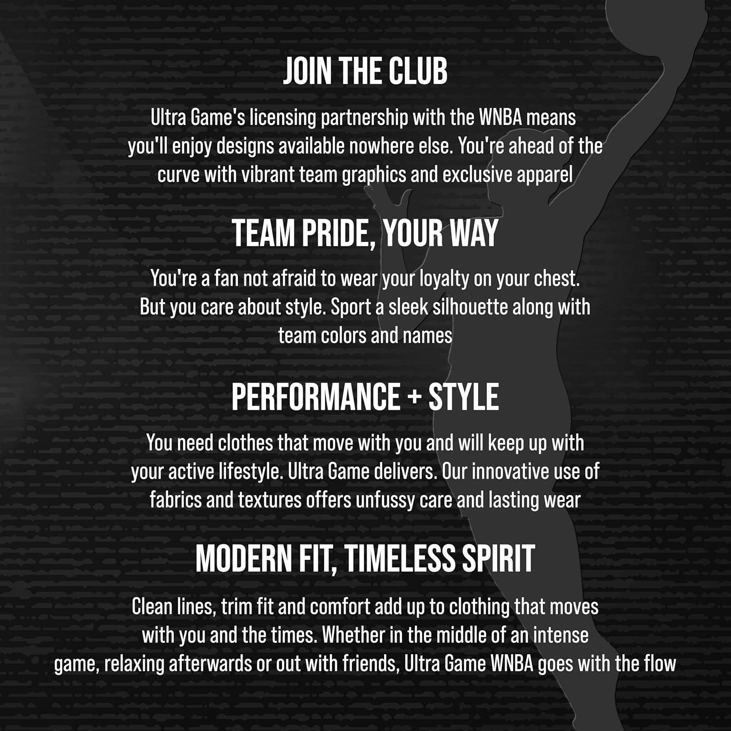 imageUltra Game WNBA Womens WNBA Official Supremely Soft Jogger SweatpantsHeather Gray