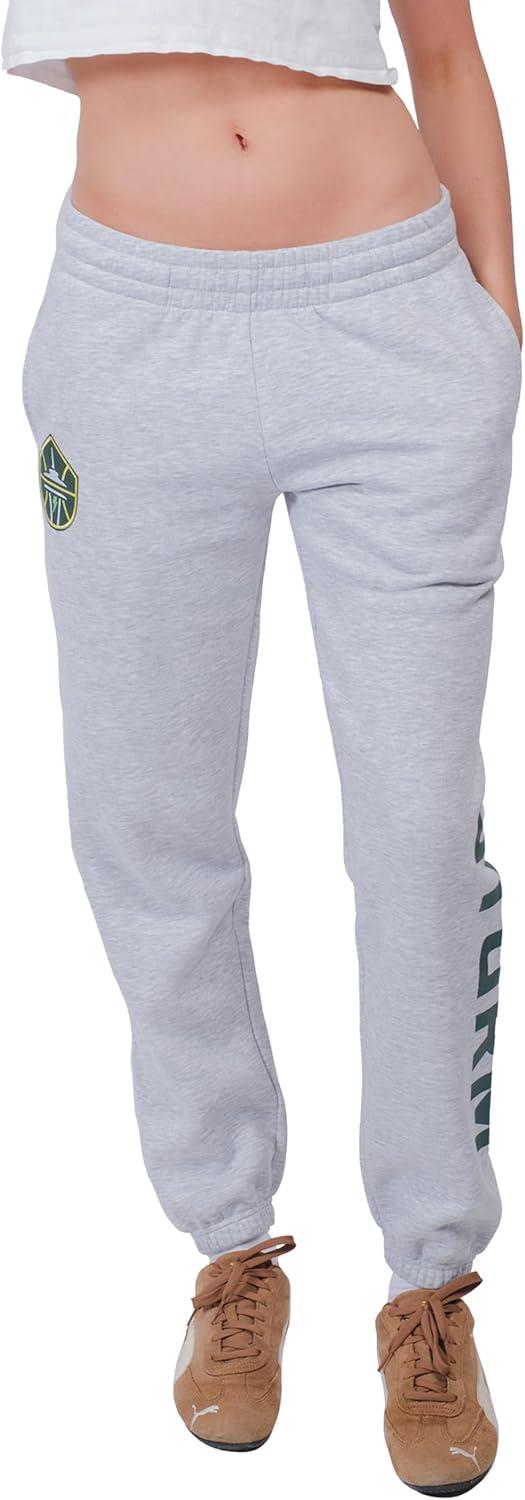 imageUltra Game WNBA Womens WNBA Official Supremely Soft Jogger SweatpantsHeather Gray