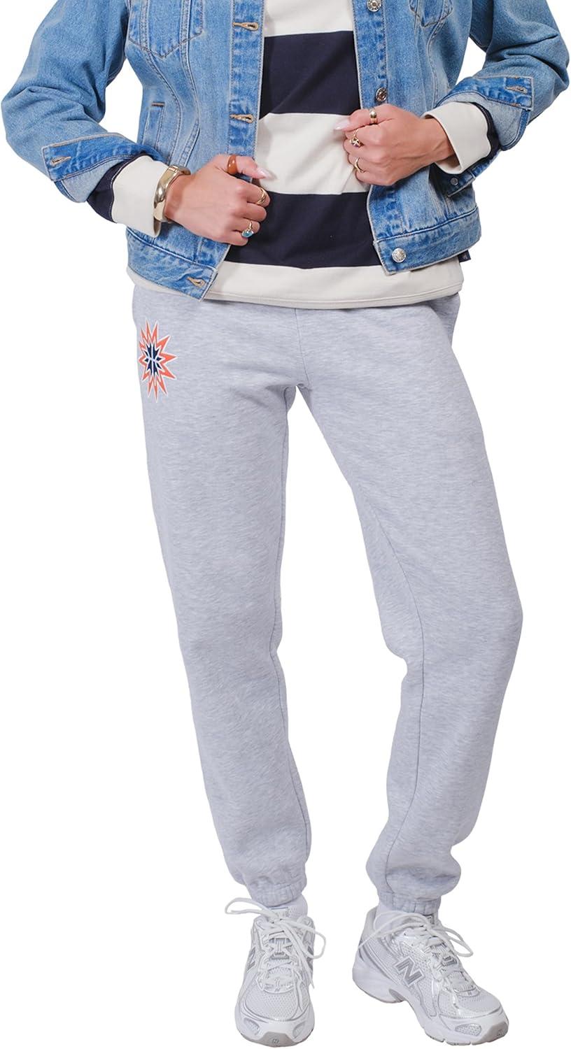 imageUltra Game WNBA Womens WNBA Official Supremely Soft Jogger SweatpantsHeather Gray