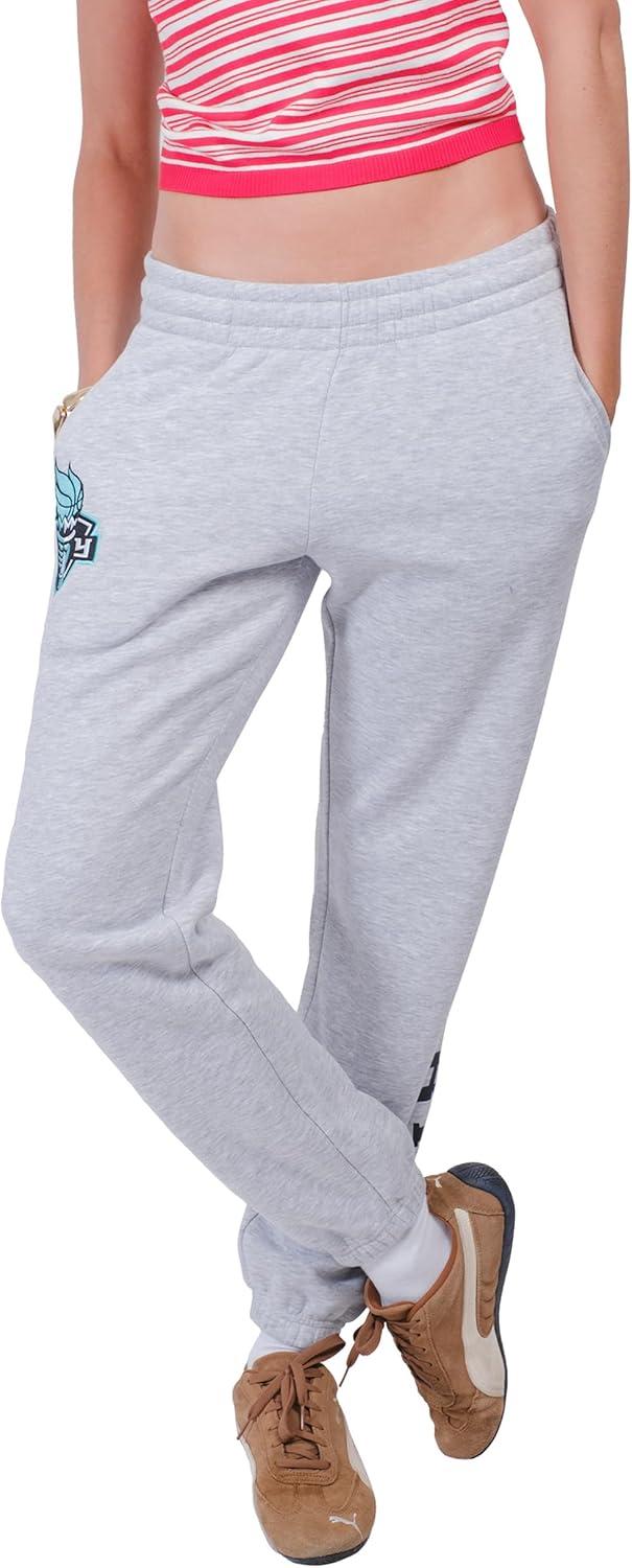 imageUltra Game WNBA Womens WNBA Official Supremely Soft Jogger SweatpantsHeather Gray