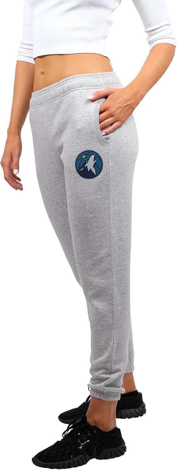 imageUltra Game Womens NBA Official Relax Fit JoggerHeather Gray 19