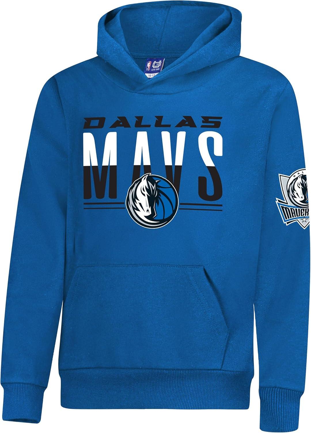 imageUltra Game Youth NBA Official Standard Super Soft MVP Pullover Hoodie SweatshirtTeam Color