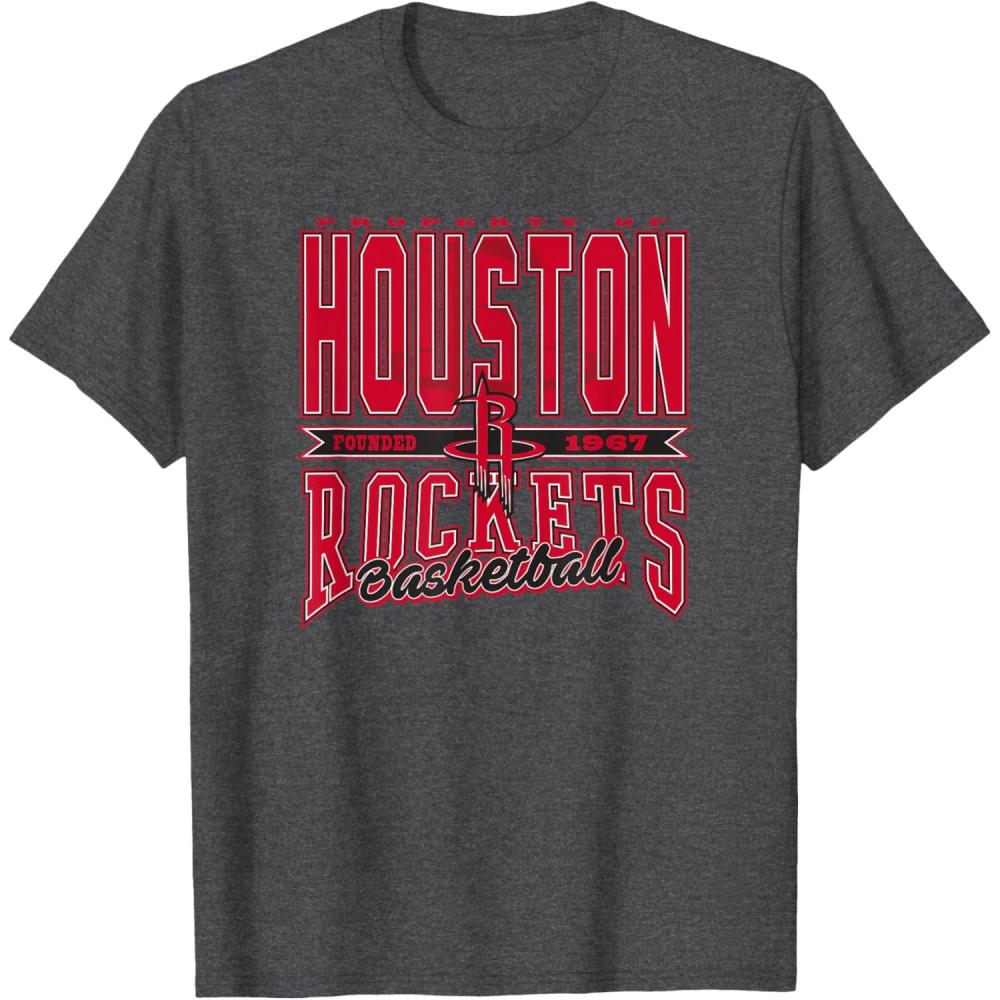 imageNBA Houston Rockets Nonstop Action TShirtDark Heather Grey