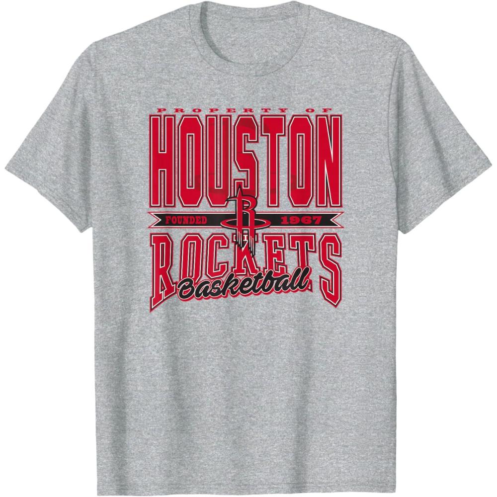 imageNBA Houston Rockets Nonstop Action TShirtHeather Grey