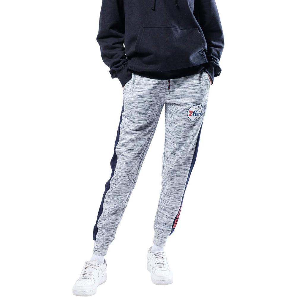 imageUltra Game NBA womens Basic Active Fleece Jogger Sweatpants for WomenSpace Dye Gray