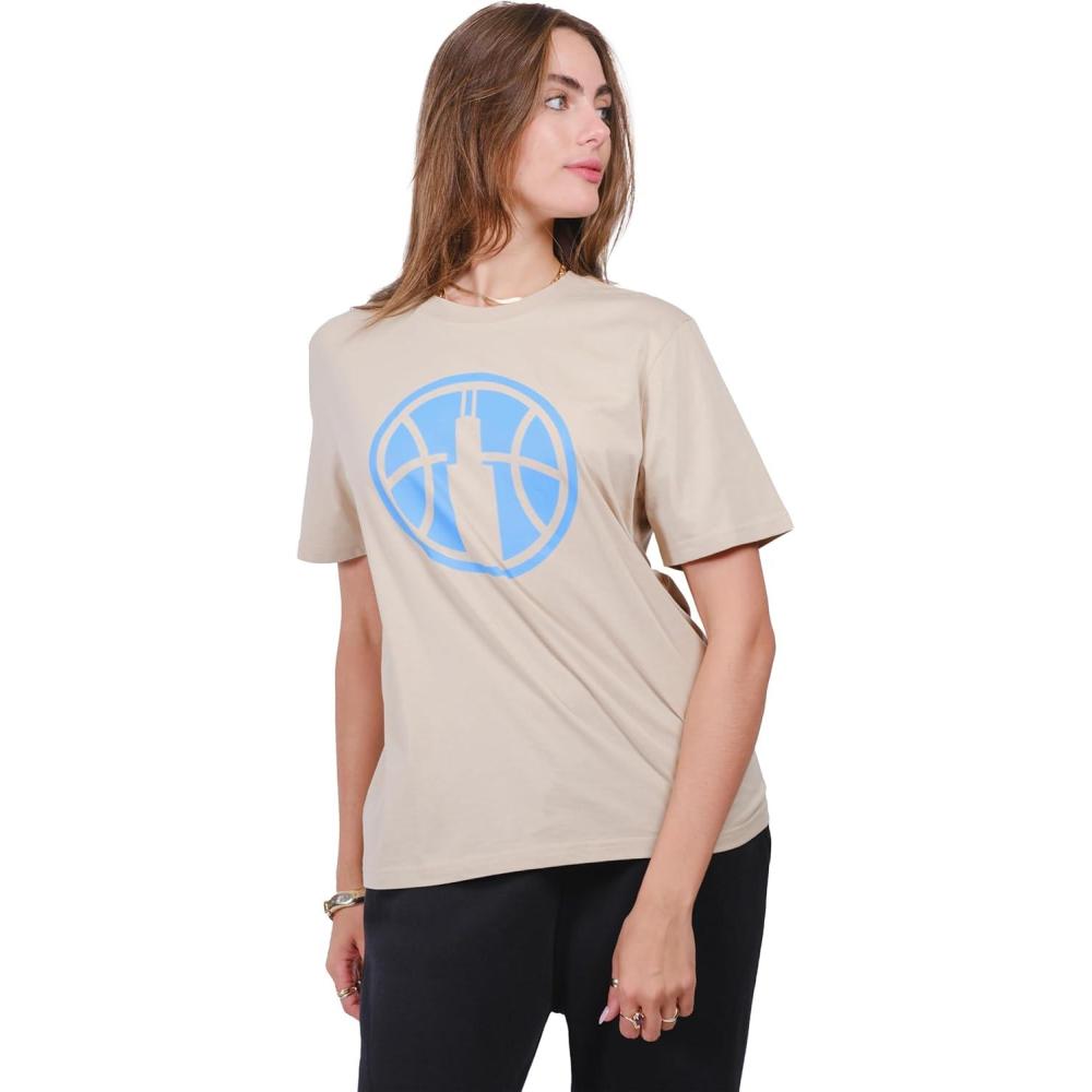 imageUltra Game WNBA Womens WNBA Official Super Soft Fashion TShirtSand