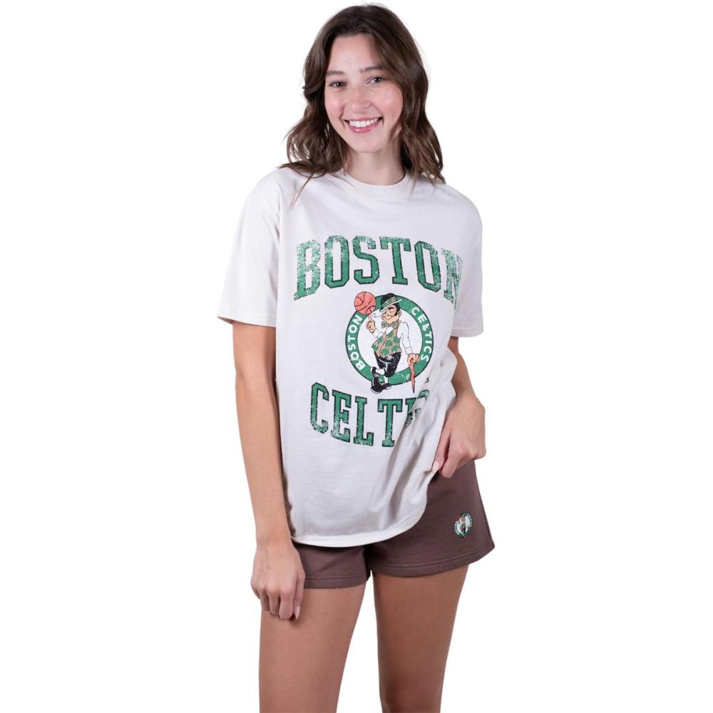 imageUltra Game Womens NBA Official Standard TShirt ampamp Short Casual Lounge SetWhite