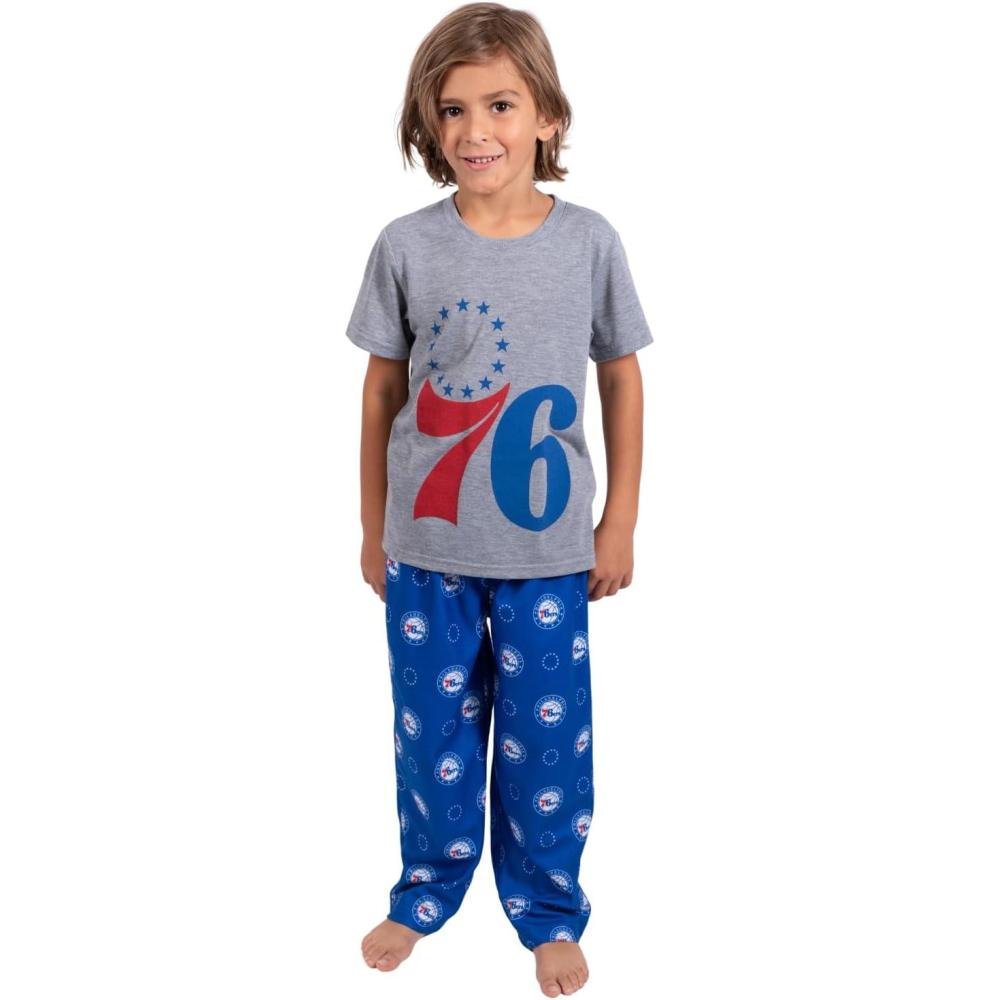 imageUltra Game Youth NBA Official 2Piece PJs Lounge Pants ampamp Tee SetToddler Sizes