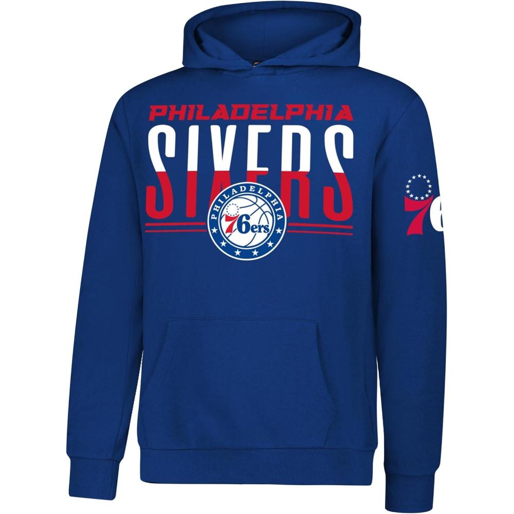 imageUltra Game Youth NBA Official Standard Super Soft MVP Pullover Hoodie SweatshirtTeam Color