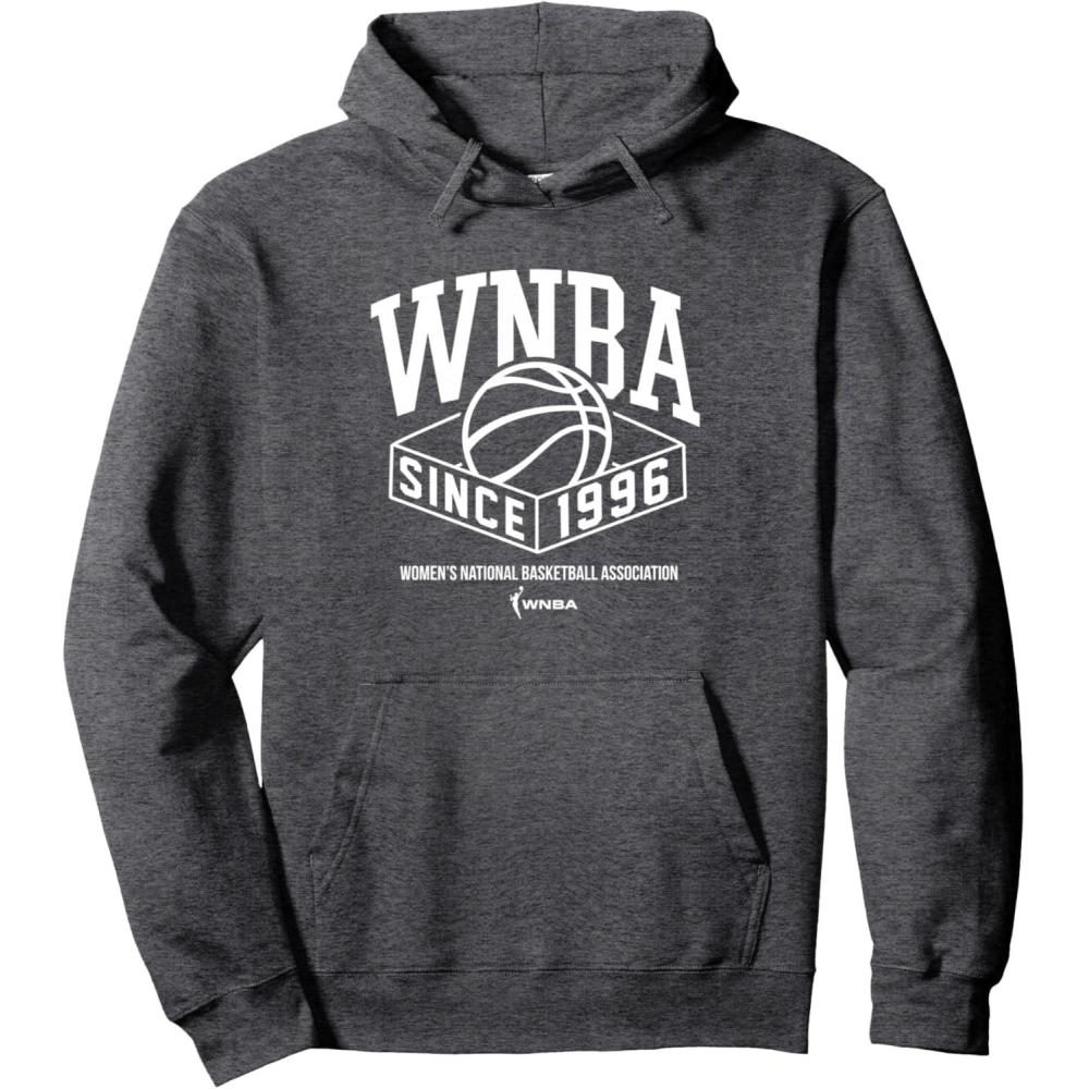imageWNBA Boxed Out Pullover HoodieDark Heather Grey