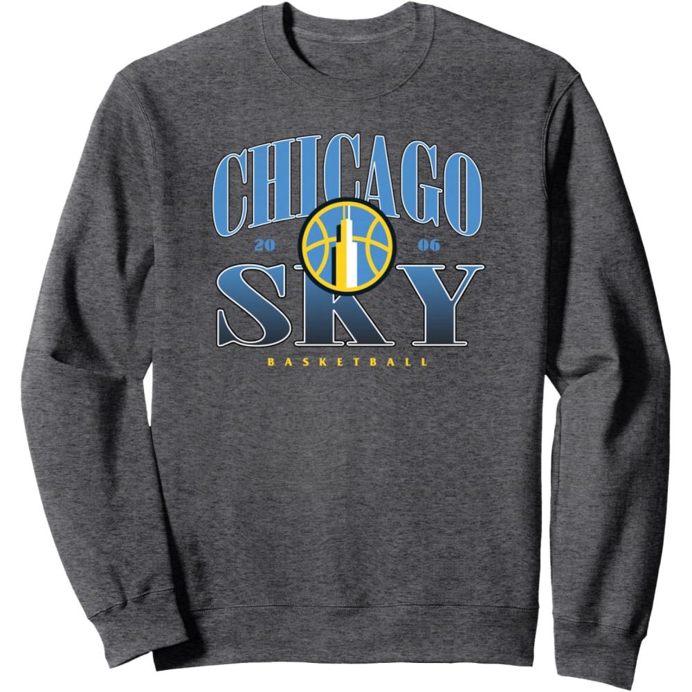 imageWNBA Chicago Sky Courtside SweatshirtDark Heather Grey
