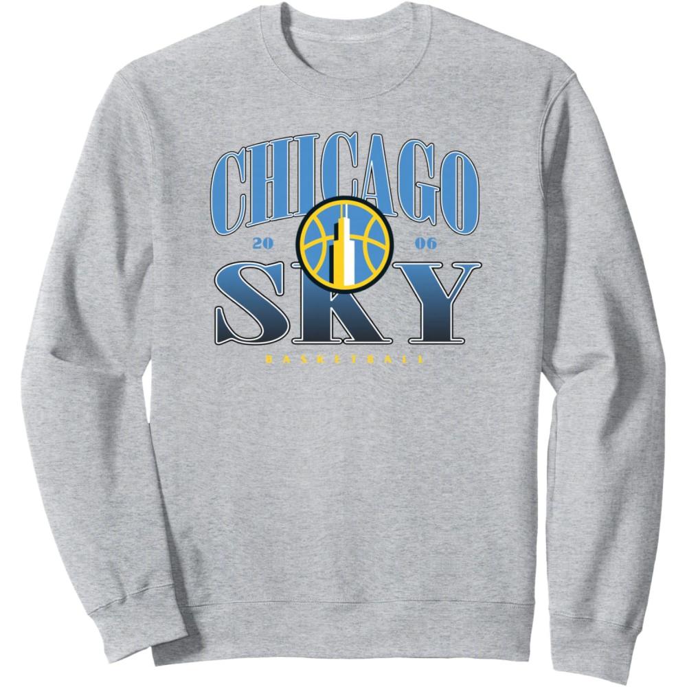 imageWNBA Chicago Sky Courtside SweatshirtHeather Grey