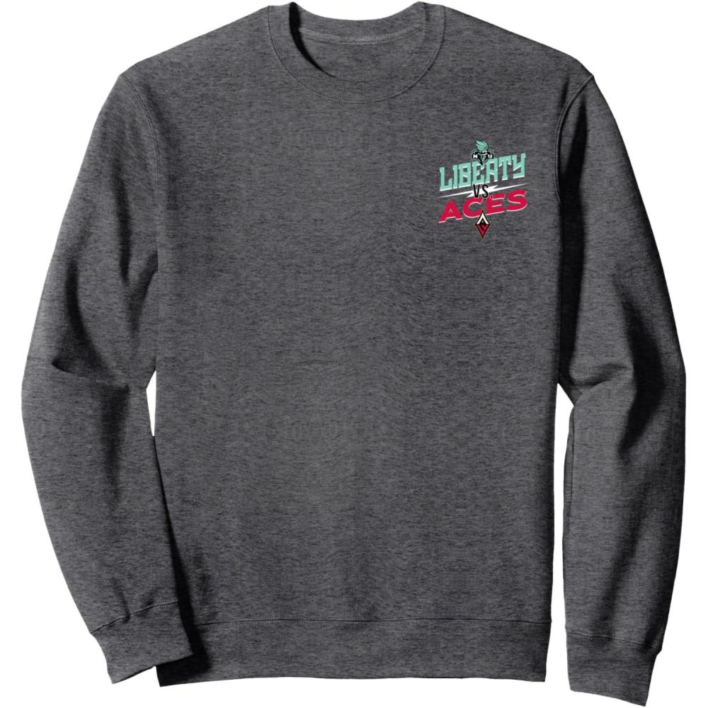 imageWNBA Commissioners Cup 2023 Rise Up SweatshirtDark Heather Grey