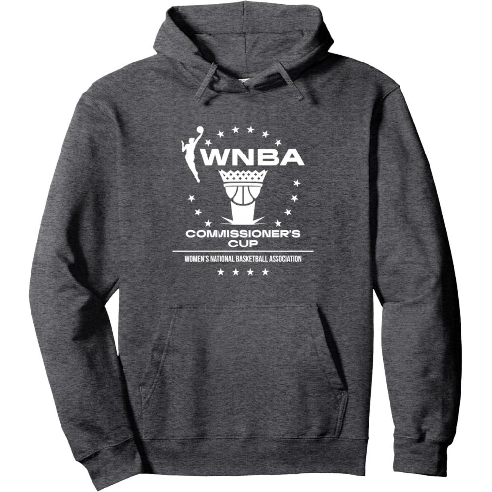 imageWNBA Commissioners Cup Above the Rim Pullover HoodieDark Heather Grey